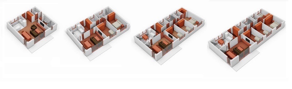 Casas con cocina independiente 2, 3 y 4 dormitorios 